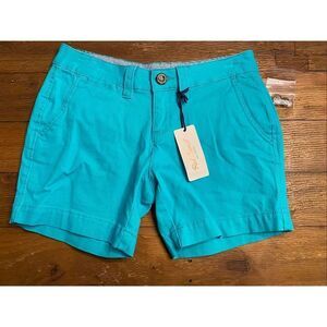 Red Camel size 9 junior shorts blue turquoise NWT